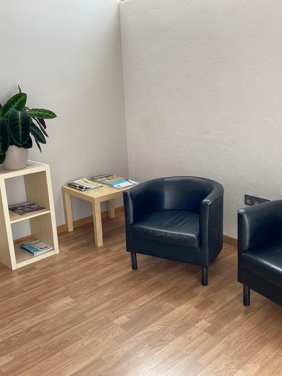 Sala d'espera del centre INNOVO a Les Borges Blanques